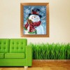 2019 Karikatur Schattig Winter Weihnachten Schneemann 5d Diamond Painting /Diamant Malerei Stickerei VM1169