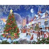 Weihnachtsbaum Dorf 2019 Neuankömmling Schlussverkauf Diamond Painting /Diamant Malerei Set VM8106