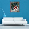 Schattig Schneemann Weihnachtsbaum 5D Diamond Painting Mozaïek Set VM7560