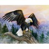 2019 Besondere Adler Porträt 5d Diamond Painting /Diamant Malerei Stickerei Vol Set VM8398