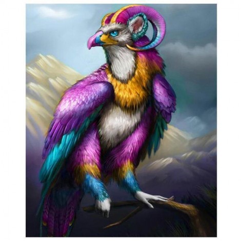 Moderne Kunststile Schlussverkauf Kleurrijk Adler Diamond Painting /Diamant Malerei Set Af9740