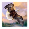 Populair Waterverfrijk Adler Fliegende Diamond Painting /Diamant Malerei Set Af9735