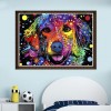 2019 Bestees Besondere Haustiere Hund Kreuzstich 5d Vol Diamond Painting /Diamant Malerei Set QB54324