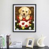 2019 Bestees Karikatur Haustiere Hund Kreuzstich 5d Vol Diamond Painting /Diamant Malerei Set QB5443