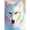 2019 Neuankömmling Traum Vol Eckig Strasssteine Wolf 5d Resin Diamond Painting /Diamant Malerei Stickerei VM8602