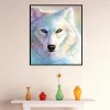 2019 Neuankömmling Traum Vol Eckig Strasssteine Wolf 5d Resin Diamond Painting /Diamant Malerei Stickerei VM8602