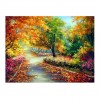 Ölgemälde Stile Charmant Herbst Kleurrijk Wald Diamond Painting /Diamant Malerei Set AF9538