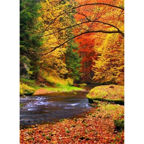 2019 Traum Landschap Wald Meer 5d Diamond Painting /Diamant Malerei Set VM9467