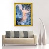 2019 Winter Tranquil Wald En Zonsondergang Natur Bergkristal Diamond Painting VM1364
