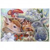 Bestees Farm Tiere Hase Hirsch 5d Diamond Painting /Diamant Malerei Set QB7116