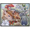 Bestees Farm Tiere Hase Hirsch 5d Diamond Painting /Diamant Malerei Set QB7116