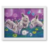Traum Hase 5D Kreuzstich Diamond Painting /Diamant Malerei Set NA00261