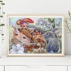 Bestees Farm Tiere Hase Hirsch 5d Diamond Painting /Diamant Malerei Set QB7116