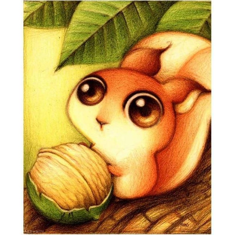 Karikatur Hase 5D Kr...