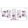 Neuankömmling Multi Panel Löwenzahn 5D Voll Strasssteine Diamond Painting /Diamant Malerei Set QB8127