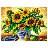 Ölgemälde Stile Sonnenblumen 5d Diamond Painting /Diamant Malerei Set QB6415