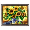 Ölgemälde Stile Sonnenblumen 5d Diamond Painting /Diamant Malerei Set QB6415