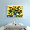 Ölgemälde Stile Sonnenblumen 5d Diamond Painting /Diamant Malerei Set QB6415