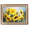 Billig Voll Strasssteine Pflanze Sonnenblumen 5D Kreuzstich Diamond Painting /Diamant Malerei Set NA0054
