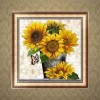 Bestees Diamond Kunst Geel Sonnenblumen 5d Vol Diamond Painting /Diamant Malerei Set QB5758