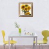 Bestees Diamond Kunst Geel Sonnenblumen 5d Vol Diamond Painting /Diamant Malerei Set QB5758