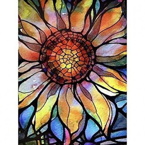 Moderne Kunststile Sonnenblumen 5D Diamond Painting /Diamant Malerei Set NA0164