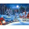 Winter Traum Weihnachtsdorf 5D Diamond Painting /Diamant Malerei Set NA0238