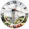 Besondere Windmühle Uhr 5d Kreuzstich Diamond Painting /Diamant Malerei Set NA0978