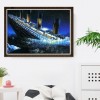 2019 Neuankömmling Schlussverkauf Vol Eckig Strasssteine Titanic Schip 5d Diamond Painting /Diamant Malerei Set VM9870