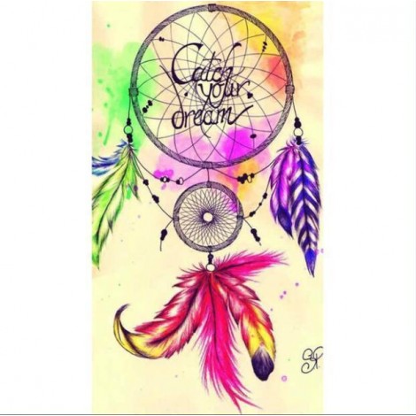 Bergkristals 2019 Traumfänger Veren 5d Diamond Painting /Diamant Malerei Set VM8357