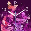 Traum Schmetterling Uhr 5d Kreuzstich Diamond Painting /Diamant Malerei Set NB0207