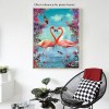 2019 Moderne Kunststile Flamingo 5D Kreuzstich Diamond Painting /Diamant Malerei Set NA0293
