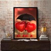 Karikatur Liefde Herz Geformt-Shaped 5D Diamond Painting /Diamant Malerei Set NB0137