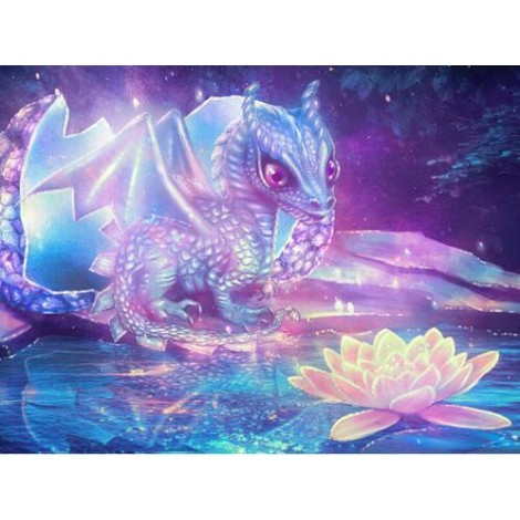 Fantasie Traum Drachen 5d Diamond Painting /Diamant Malerei Set VM3688