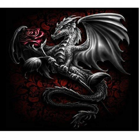 Schlussverkauf Magisch Drachen Diamond Painting /Diamant Malerei Set Voor Kinderen AF9129