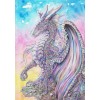 Fantasie Drachen 5D Kreuzstich Diamond Painting /Diamant Malerei Set NA088