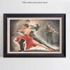 2019 Ölgemälde Stile Latin Tänzer 5d Diamond Painting /Diamant Malerei Set NA0942