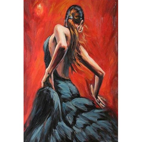 Ölgemälde Stile Tänzer 5d Diamond Painting /Diamant Malerei Set NA0935