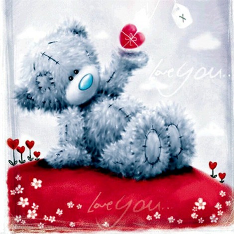 2019 Neuankömmling Schlussverkauf Karikatur Teddy Bär Diamond Painting /Diamant Malerei Set VM92159