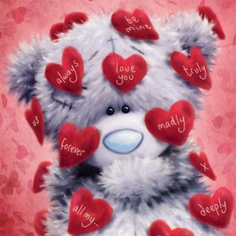 2019 Neuankömmling Schlussverkauf Schattig Teddy Bär Diamond Painting /Diamant Malerei Set VM20902