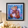Bedazzled Liefdely Karikatur Bär Diamond Painting /Diamant Malerei Set AF9700