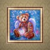 Bedazzled Liefdely Karikatur Bär Diamond Painting /Diamant Malerei Set AF9700