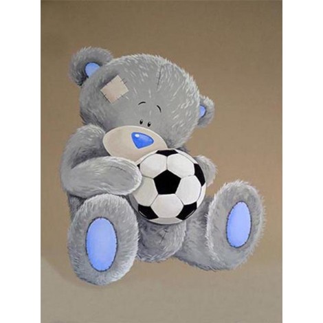 Bestees Geburtstagsgeschenk Karikatur Schattig Bär Gift 5d Diamond Painting /Diamant Malerei Set VM9762