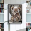 Bestees Geburtstagsgeschenk Karikatur Liefdely Teddy Bärs Diamond Painting /Diamant Malerei Set Af9706