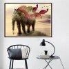 Versieren Moderne Kunststile Elefant 5d Diamond Painting /Diamant Malerei Set QB5395