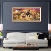 Große Größe Elefant Bilder Kreuzstich 5D Vol Diamond Painting /Diamant Malerei Stickerei QB8052