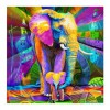 Moderne Kunststile Kleurrijk Elefant 5d Diamond Painting /Diamant Malerei Set QB5371