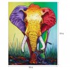 Moderne Kunststile Kleurrijk Elefant 5d Diamond Painting /Diamant Malerei Set QB5369