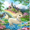 2019 Traum Populair Einhorn 5d Diamond Painting /Diamant Malerei Set VM7601