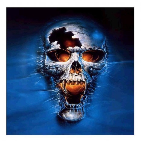 Bestees Billig Moderne Kunststile Schädel Patroon 5d Vol Diamond Painting /Diamant Malerei Set QB6030